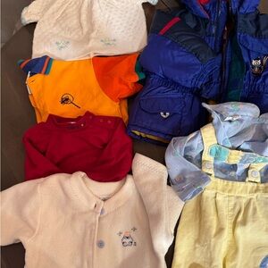 Vintage baby/kids clothing lot